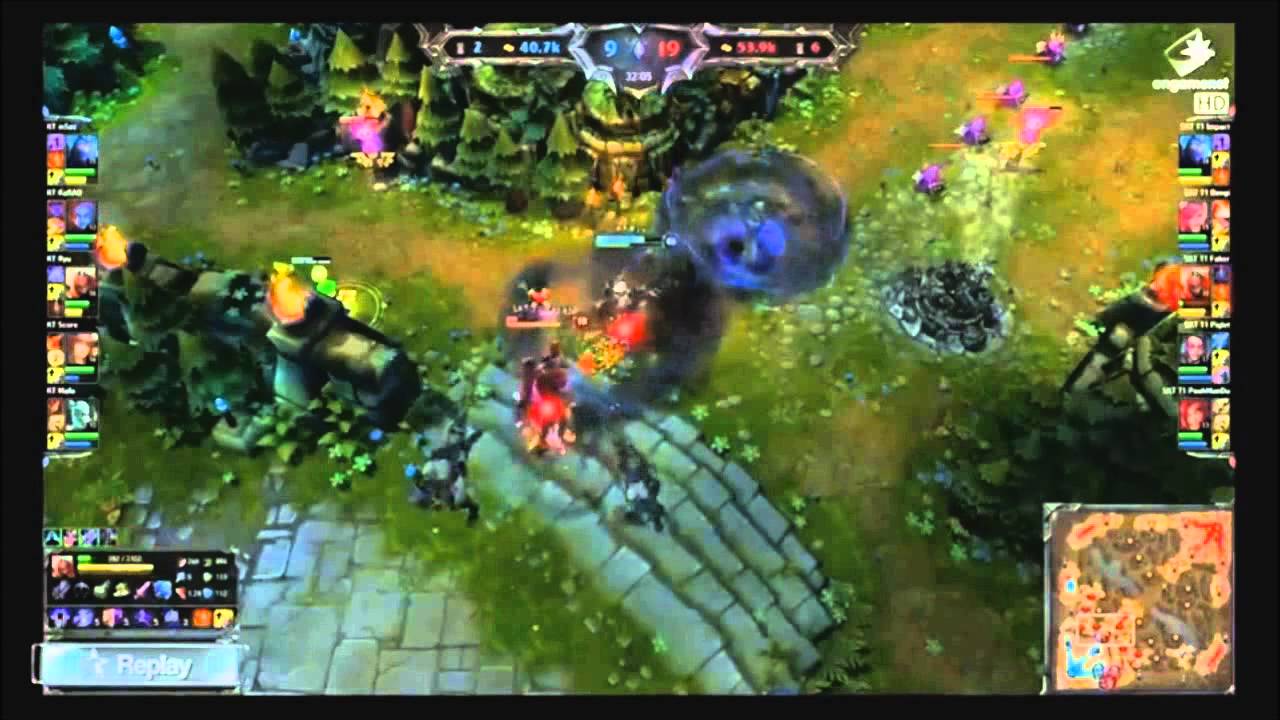 Zed Outplay Faker VS Ryu (Original + Slow Motion)