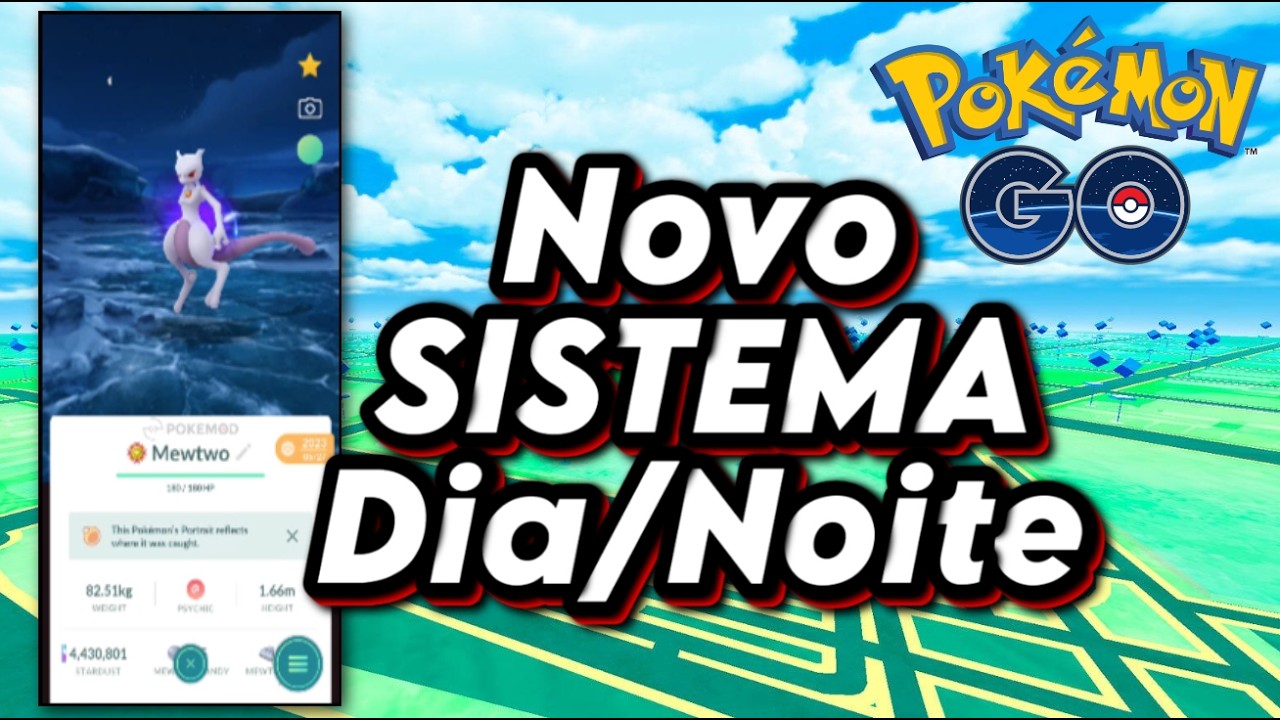 NOVA FUNÇÃO SISTEMA DIA e NOITE No POKÉMON GO Eventos FINAL De SEMANA ! LENDARIOS MAX RAID SHINYS