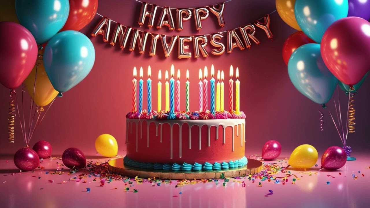 Happy Anniversary - TV Art - Screensaver - Wallpaper - Frame Art