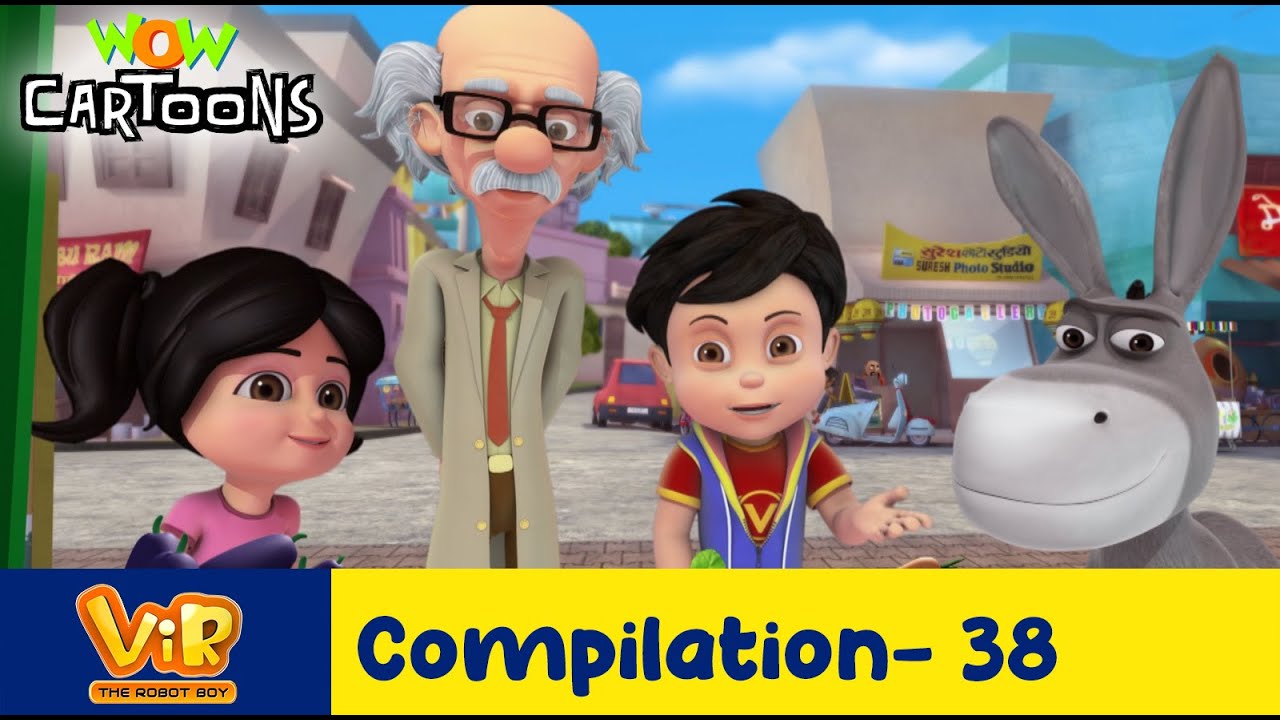 Vir the robot boy | Action Cartoon Video | New Compilation - 38| Kids Cartoons | Wow Cartoons