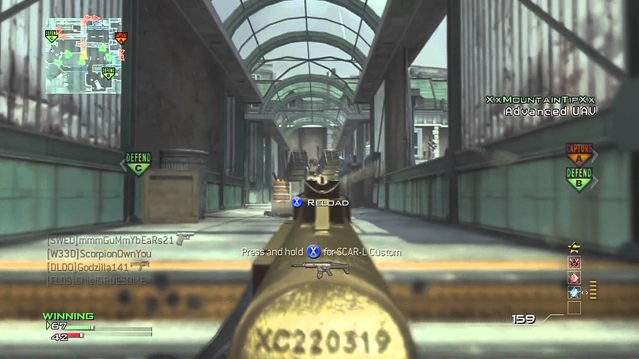 MW3: 82-2 PP90 Double MOAB - Solo!