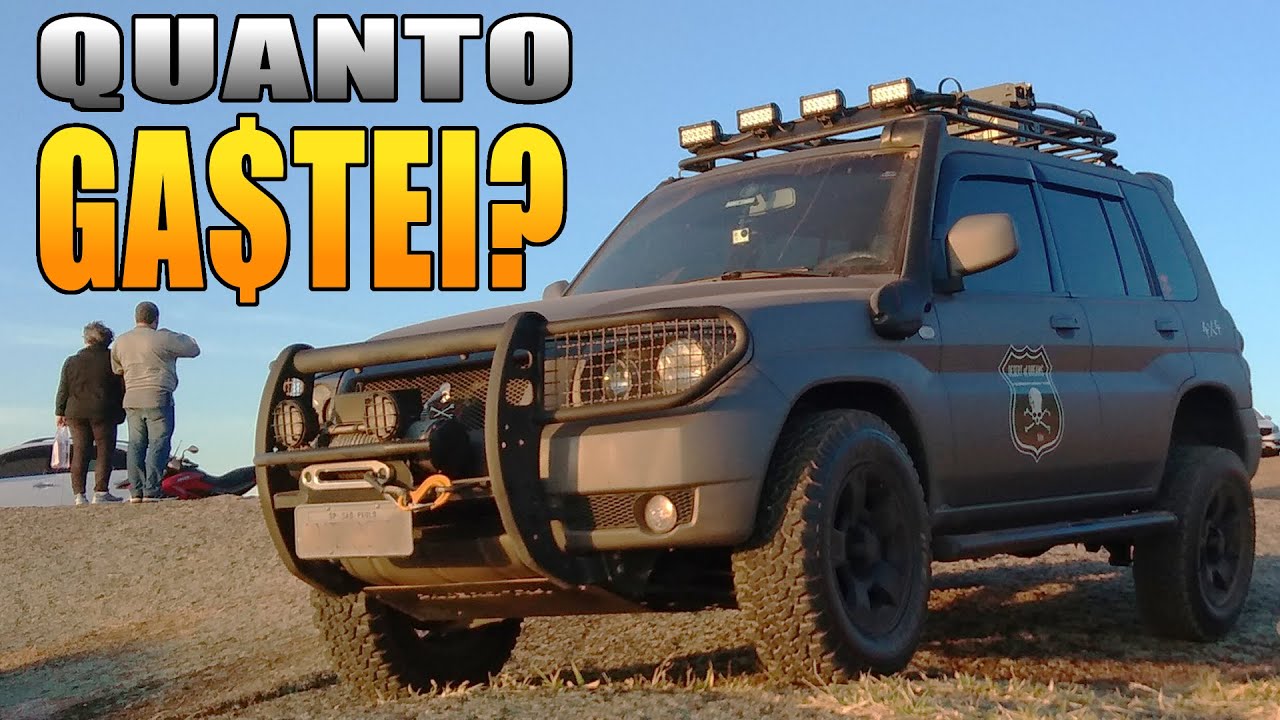 Quanto gastei para equipar minha Pajero TR4