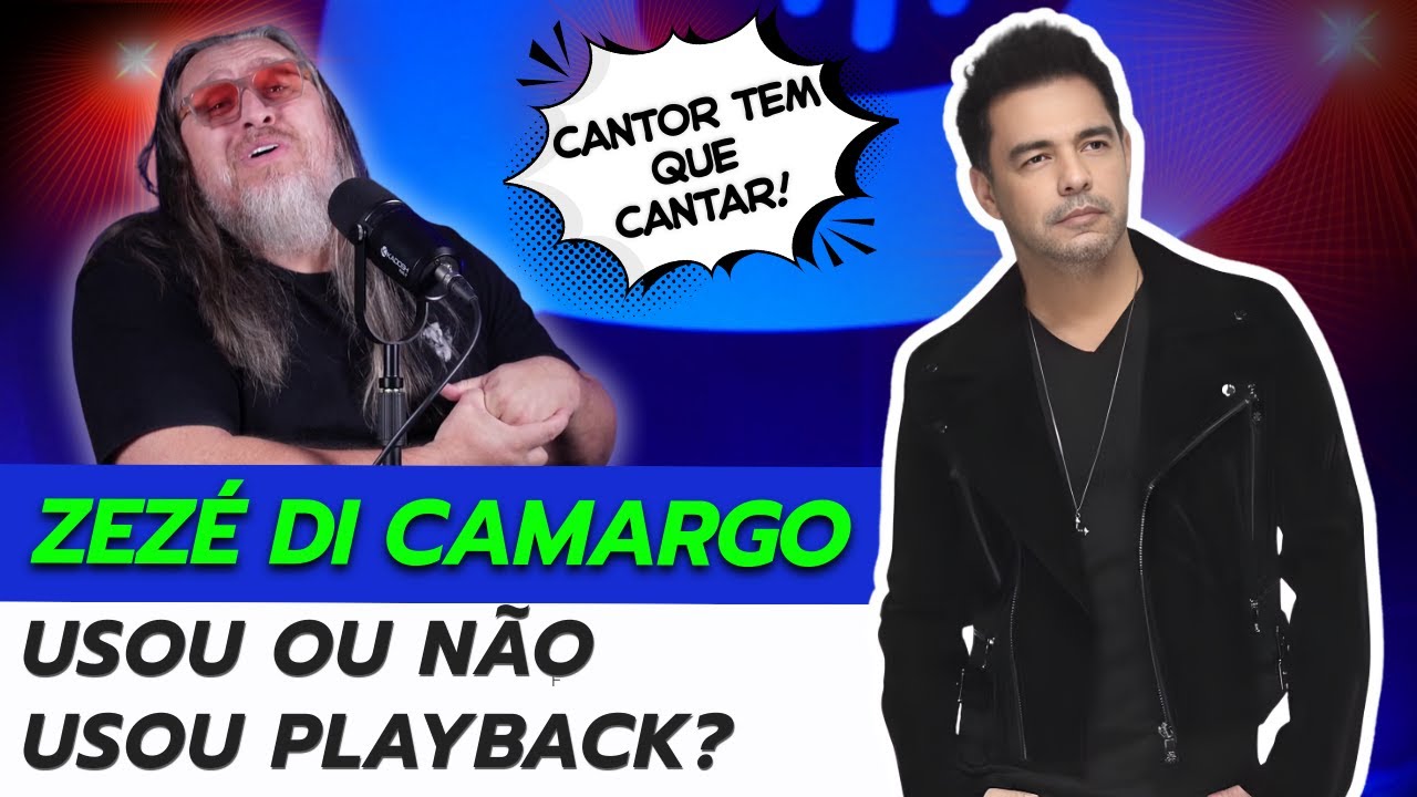 ZEZÉ FOI ACUSADO DE USAR PLAYBACK? By LEANDRO VOZ.