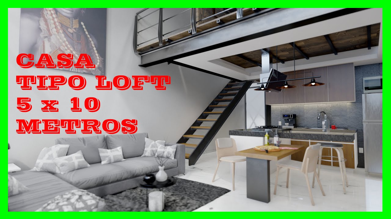 HERMOSA CASA TIPO LOFT CON ALBERCA Y ROOF GARDEN EN 10X5 metros | DREAM LOFT HOUSE 10X5