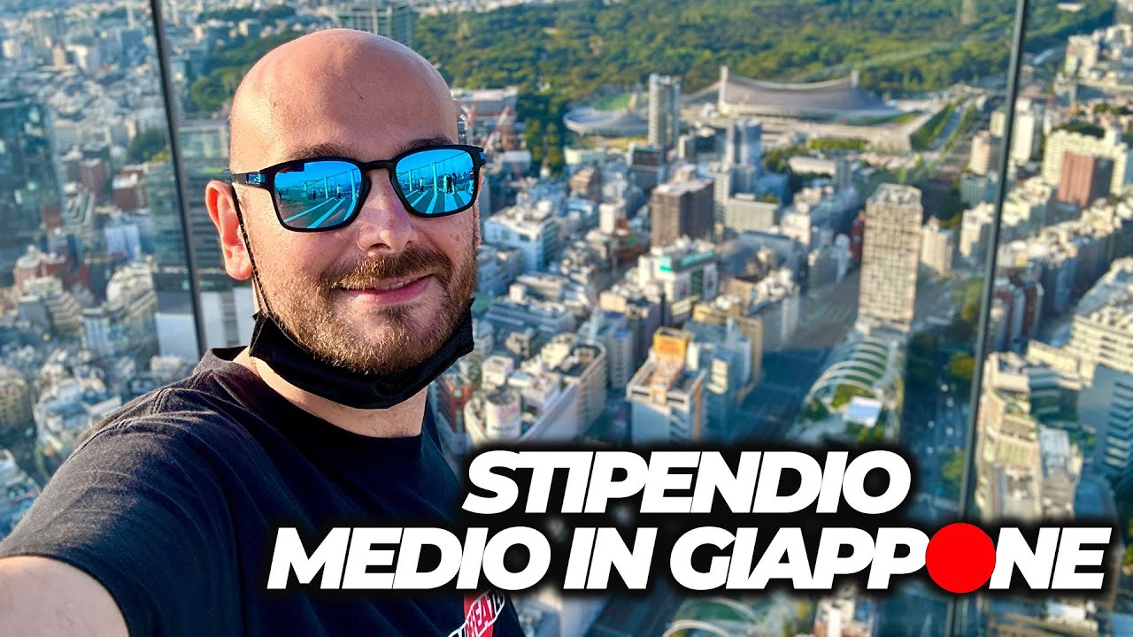 Qual è lo STIPENDIO MEDIO IN GIAPPONE - COSTO della VITA a TOKYO