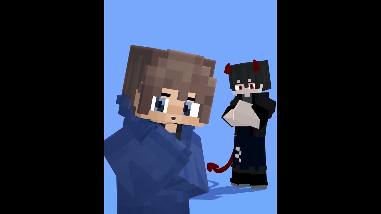 Mala || Ealil x Reelmy 💙💖 || #minecraft #minecraftanimation #trend