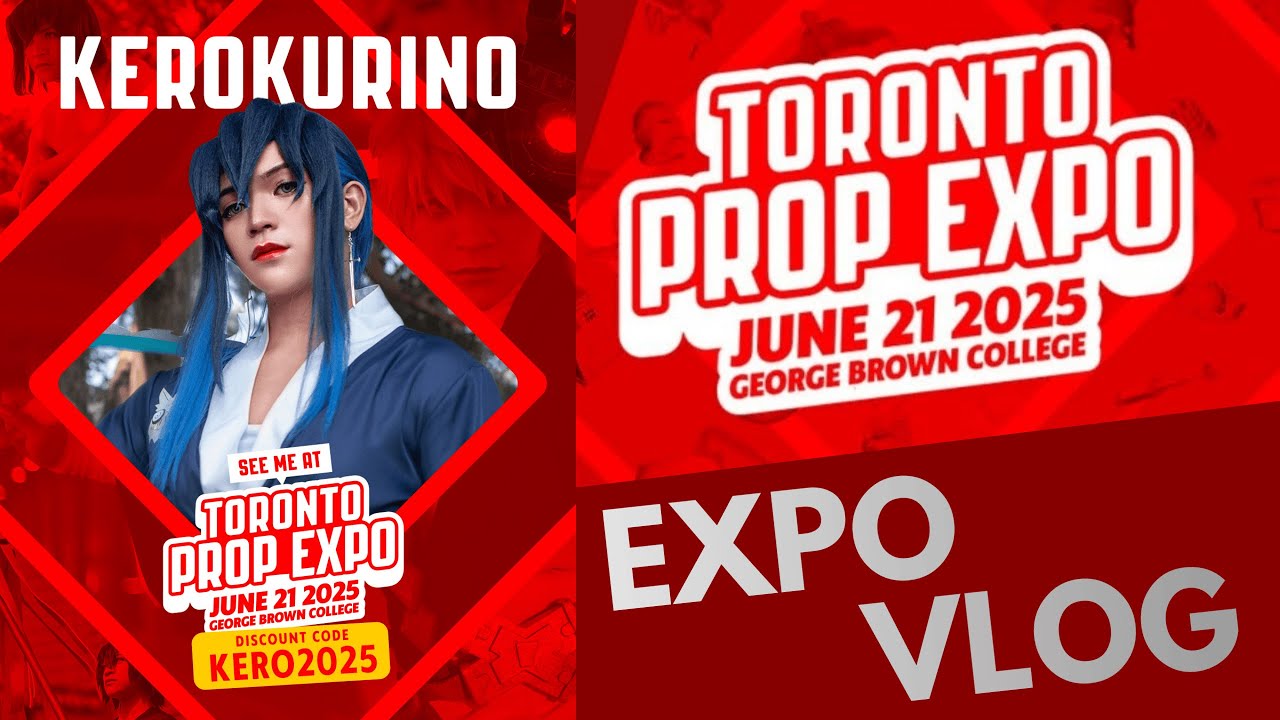 I Spent the Day Surrounded by Props | Toronto Prop Expo Cosplay Vlog