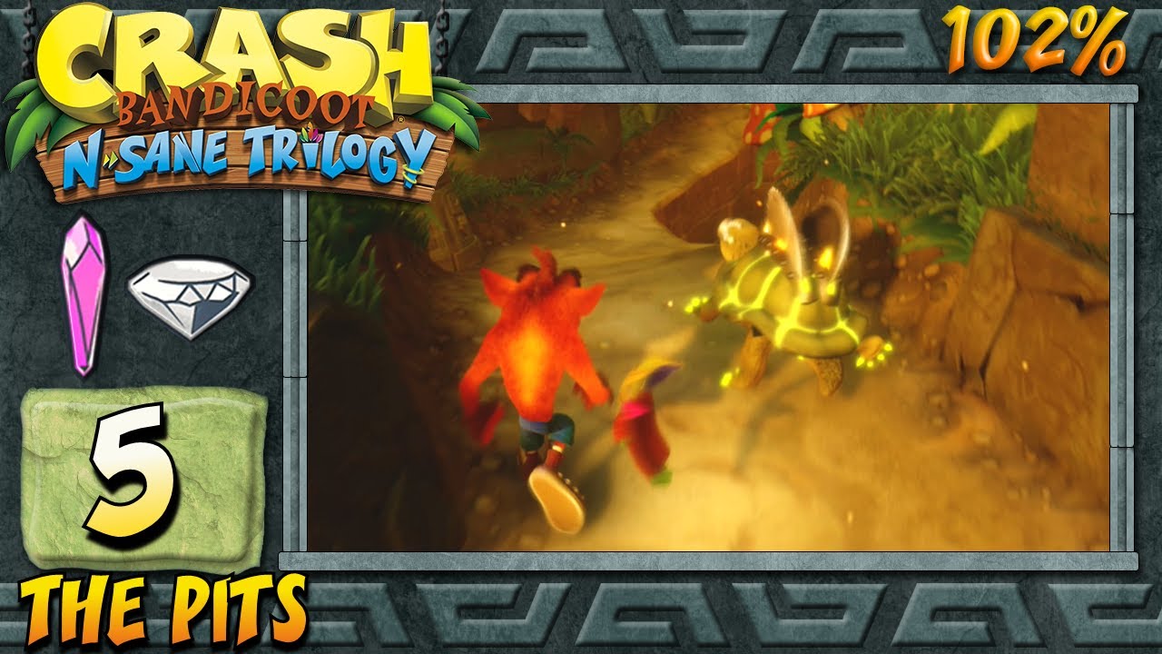 Crash Bandicoot 2 : N. Sane Trilogy (ITA)-5- The Pits [102%]