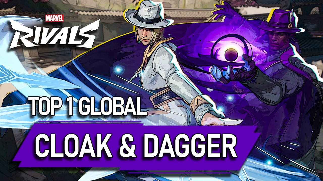 TOP 1 GLOBAL CLOAK & DAGGER ! Harbinger 11 - MARVEL RIVALS PRO