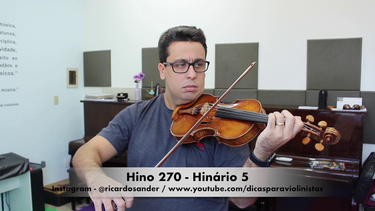 Hino 270 Violino Hinário 5 CCB