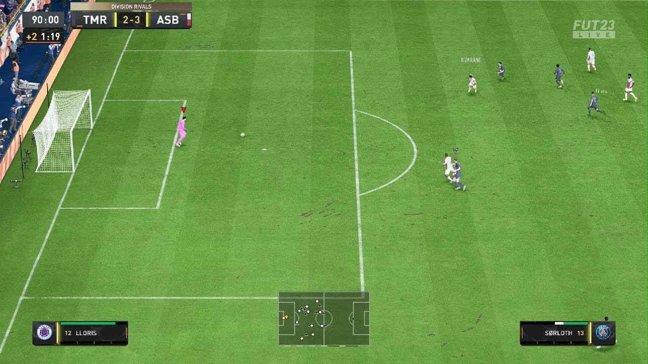 FIFA 23 What is Lloris doing? I saved the pen.