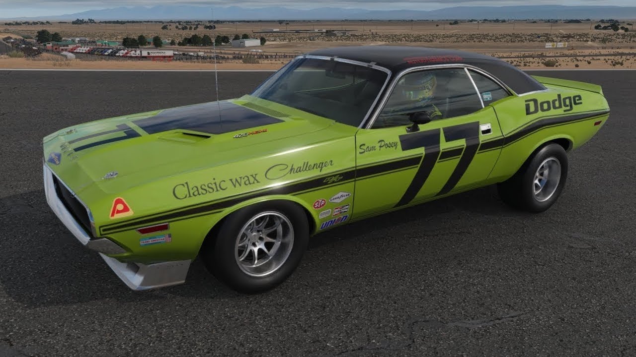 Dodge Challenger R_T _70 @ Willow Springs