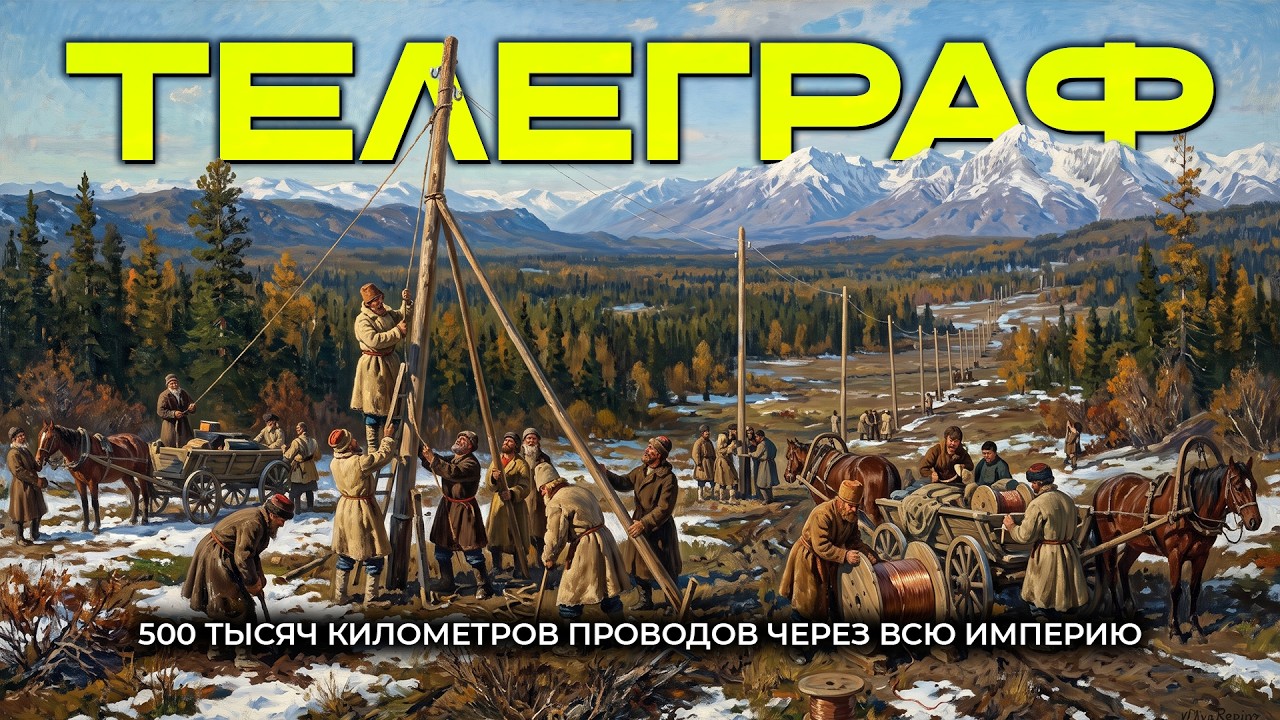ТЕЛЕГРАФ: как в России создали систему связи, связавшую страну от Варшавы до Владивостока