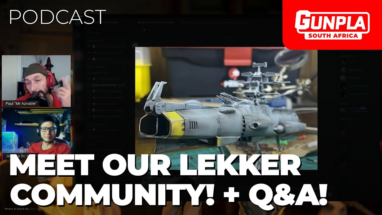 Meet our lekker community! + Q&A! [BuildCast02]