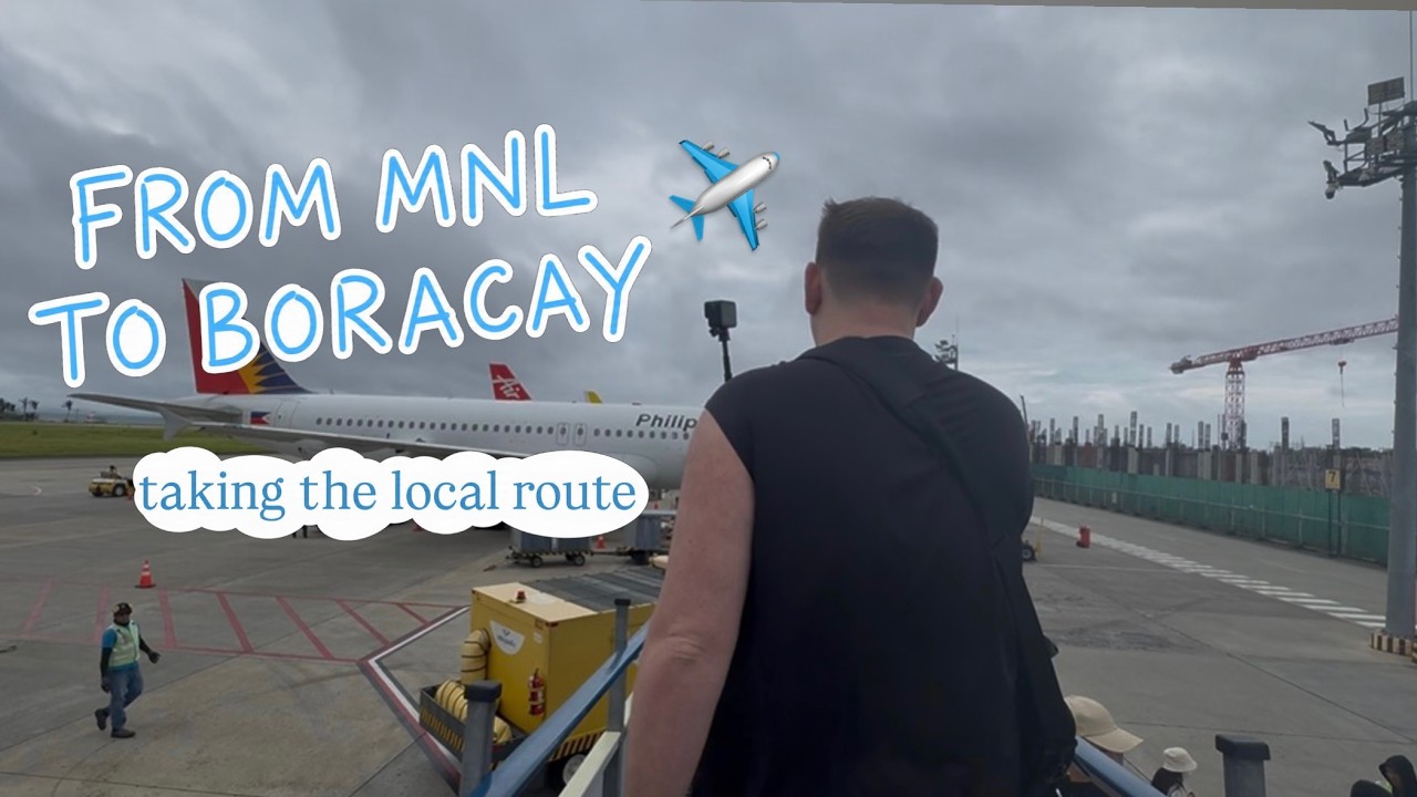 Иностранец выбирает местный маршрут на Боракай (аэропорт NAIA → хаос в Катиклане!)