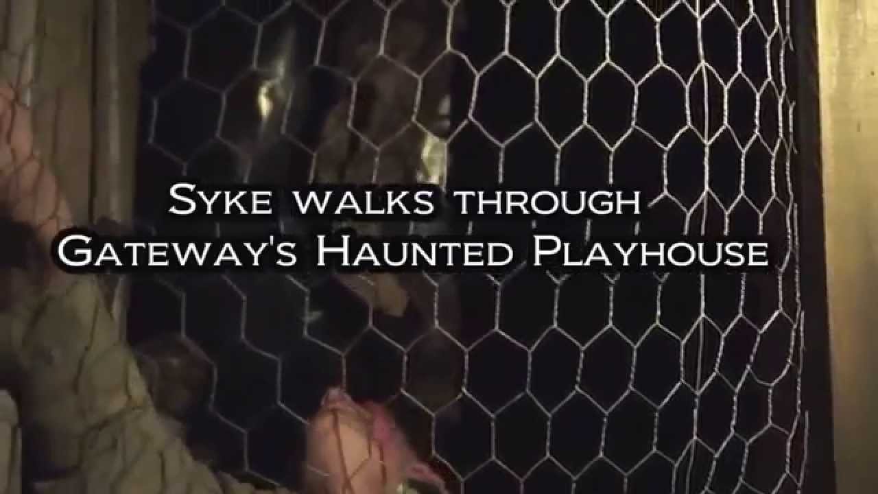 Syke from 106.1 BLI goes to Gateway's Haunted Playhouse 2015
