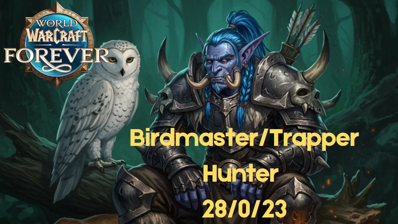 Гайд по талантам и ротации ханта в WoW Forever | Новый билд на охотника