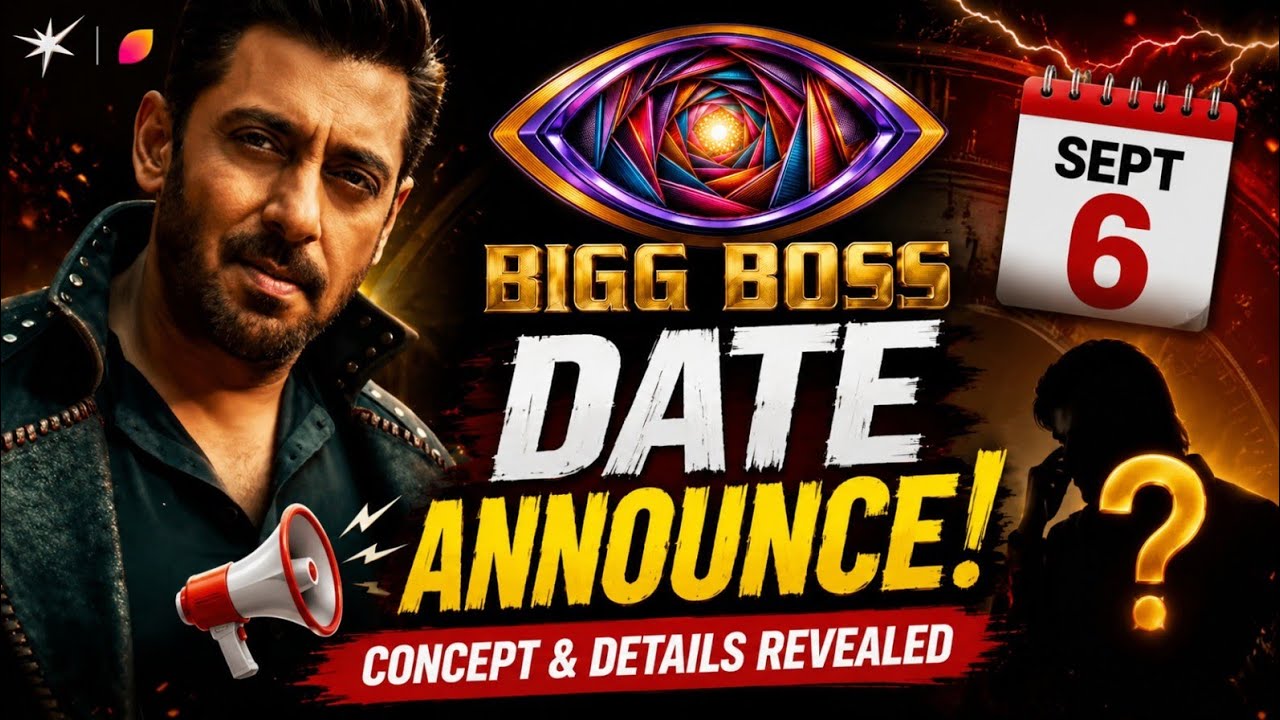 Bigg Boss 20 Date announced ||Concept and theme? Iss baar jodiyo mai aayenge contestant?
