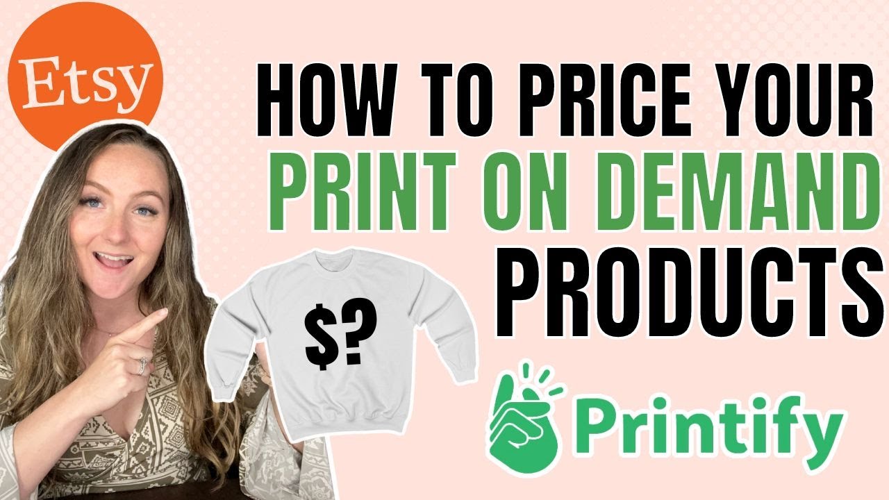How To Price Your Print On Demand Products For Etsy (Gildan 18000 Full Pricing Research!)