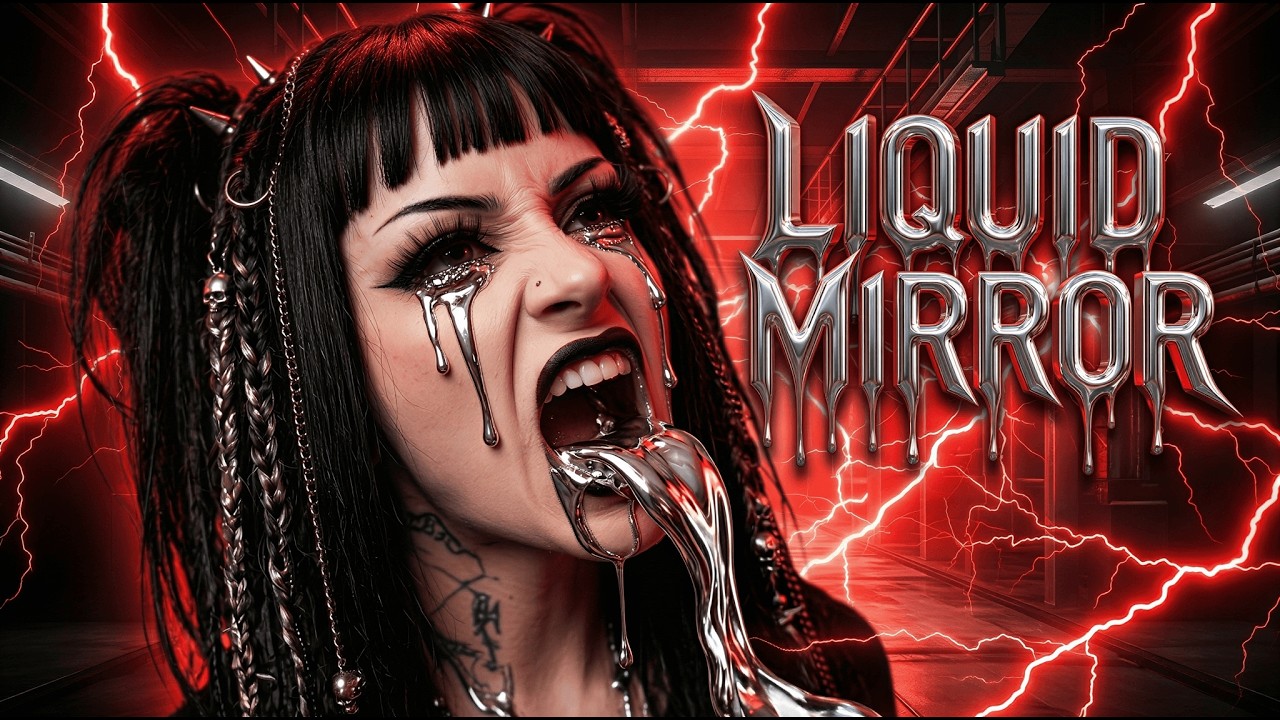 VantyX - Liquid Mirror | Cyber Gothic Metal (Official Music Video)