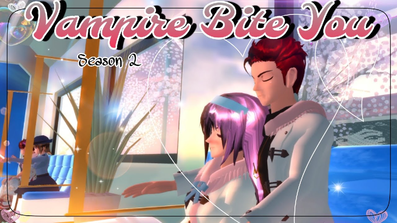 🧛🏻‍♂️BITE YOU  SEASON 2  [Aily & Leon Jadi Pergi Honeymoon🏩] EPS 5 |Drama Sakura School Simulator