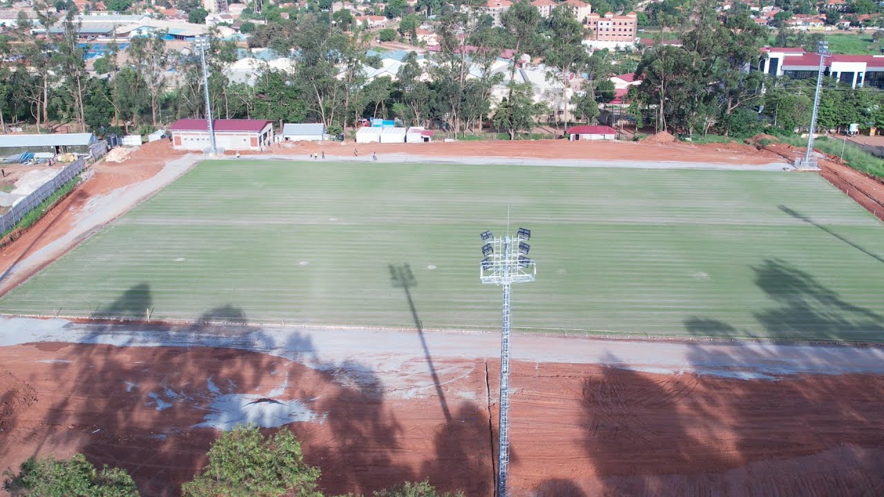 UPDF CONSTRUCT AFCON TRAINING PITCH  @KYAMBOGO
