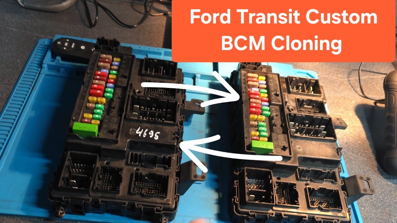 Ford Transit Custom BCM (Body Control) Cloning,Immobiliser Data Transfer, Plug & play OBDSTAR Dc706