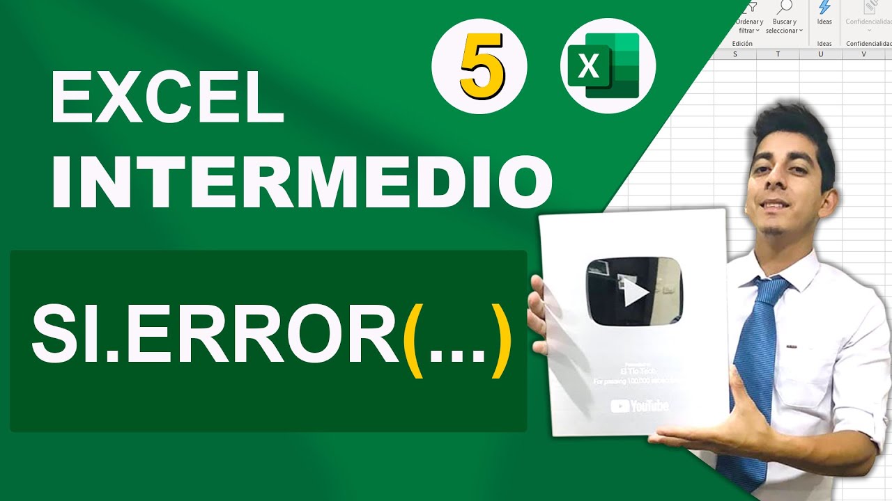 Función SI.ERROR en Excel