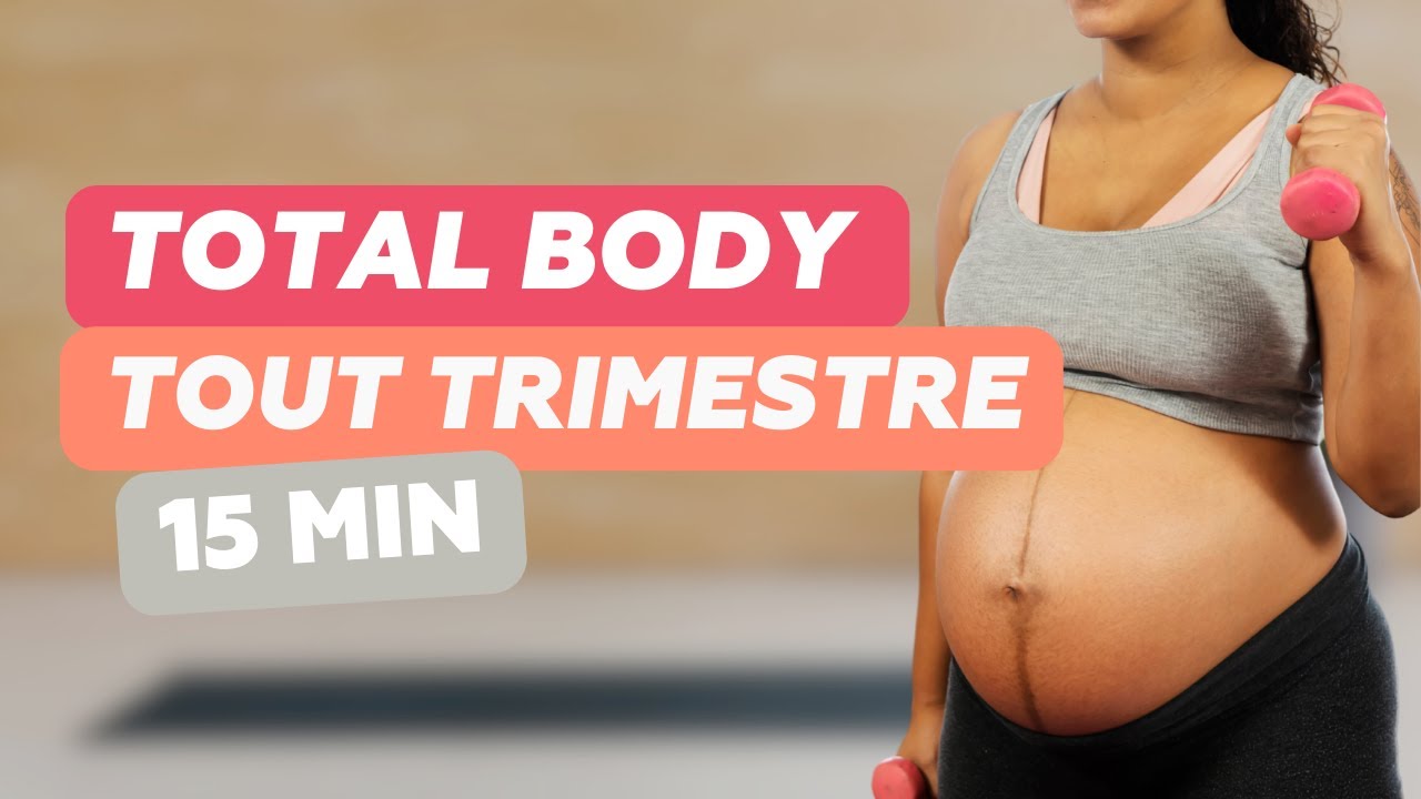 Fitness Femme enceinte - Total Body - 15 min (Cardio X Strong Mum)