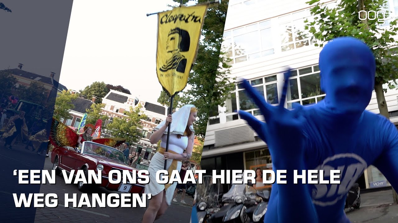 Uitbundige KEI-parade trekt door de binnenstad