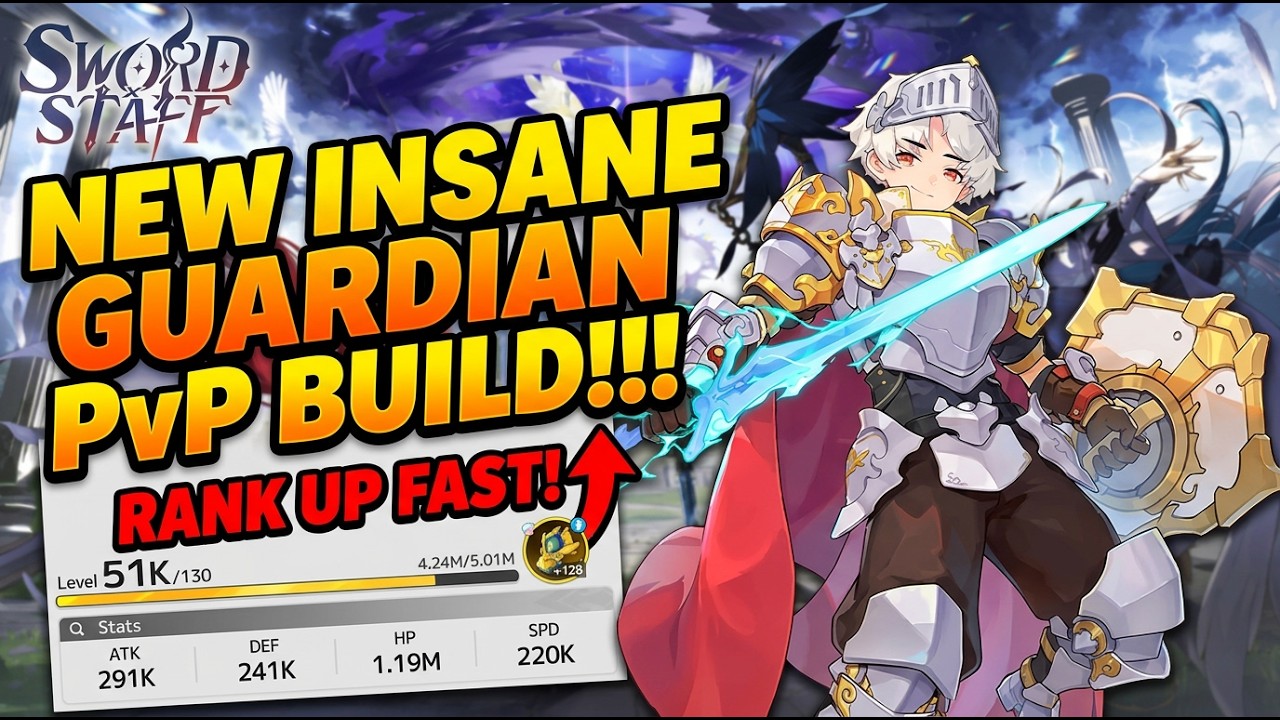 Sword x Staff &mdash; БЕЗУМНЫЙ PVP-БИЛД НА СТРАЖА!!!