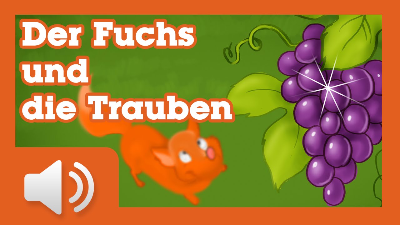 Der Fuchs und die Trauben - Märchen für Kinder ( Hörbuch auf Deutsch )
