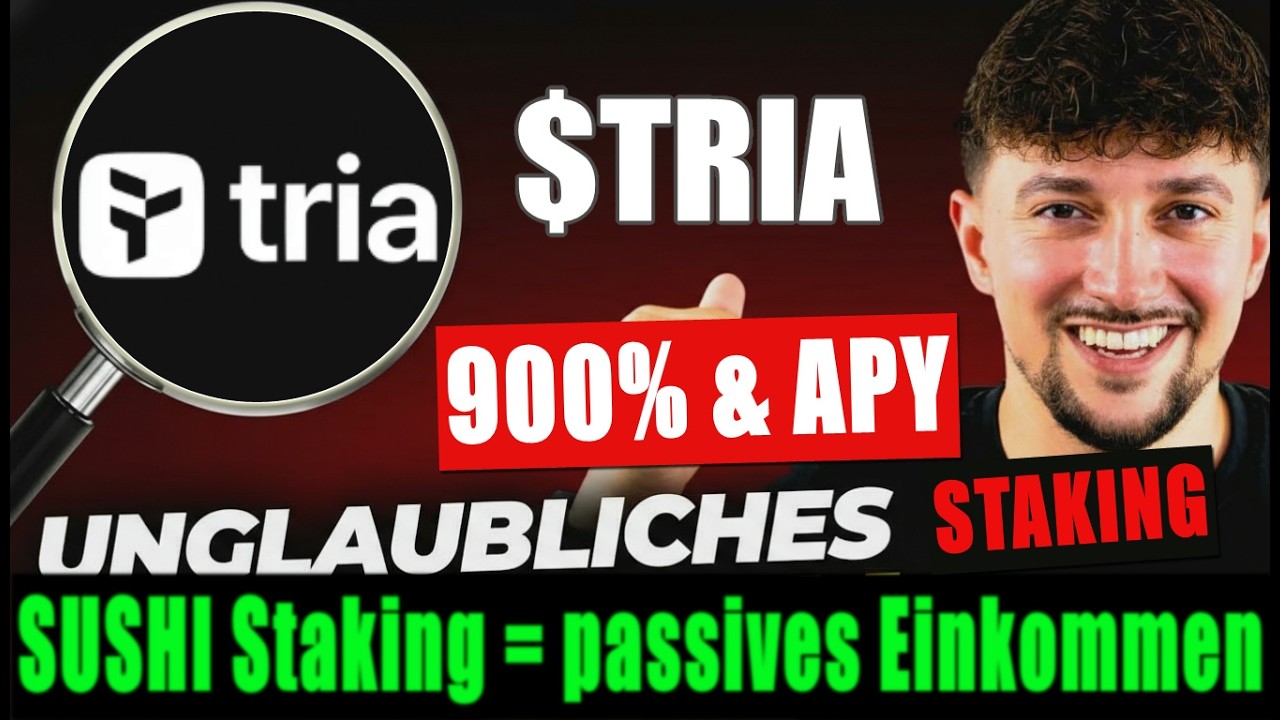 Wusstest du, dass TRIA-Token 2026 bis zu 1000% APY bringen kann?