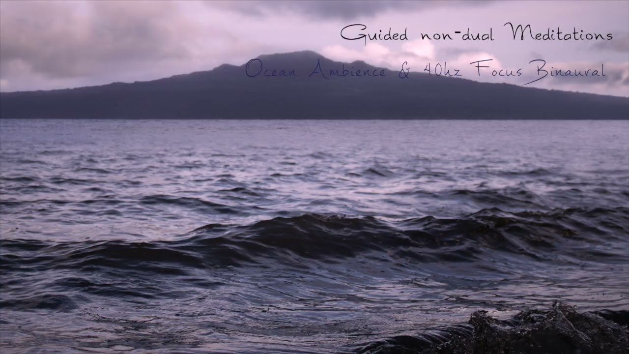 ADHD Meditation | 10-Minute Non-Dual Guided Meditation (Ocean Ambience)