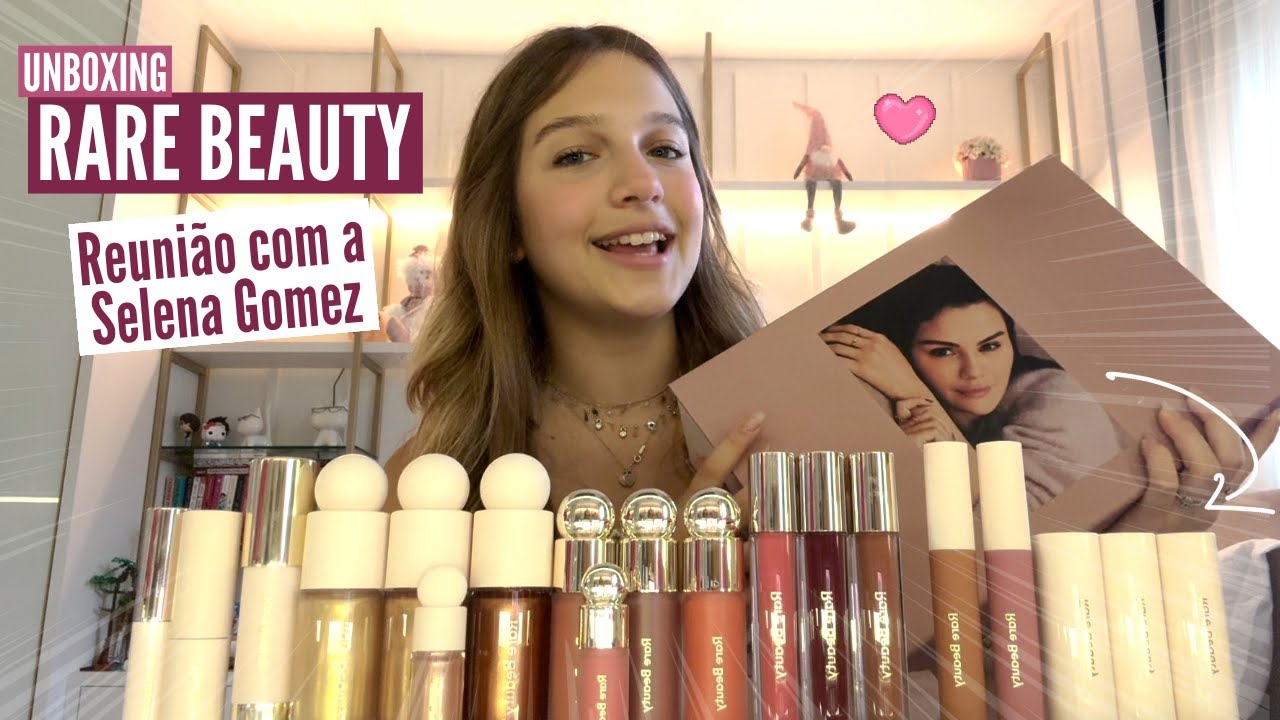 Recebidos da Rare Beauty pra reunião com a Selena Gomez – Vem Ver Tudo!