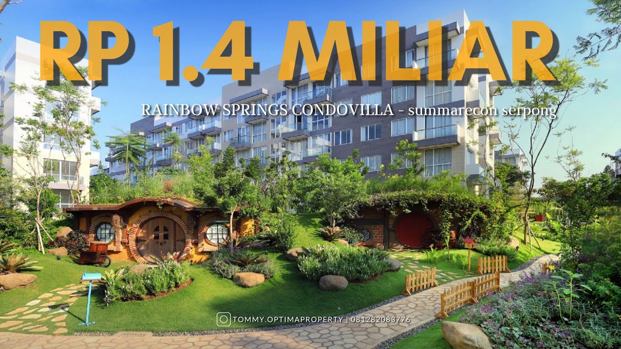 SELEBGRAM BANYAK TINGGAL DISINI LOH ! Rainbow Springs Condovillas Summarecon Serpong