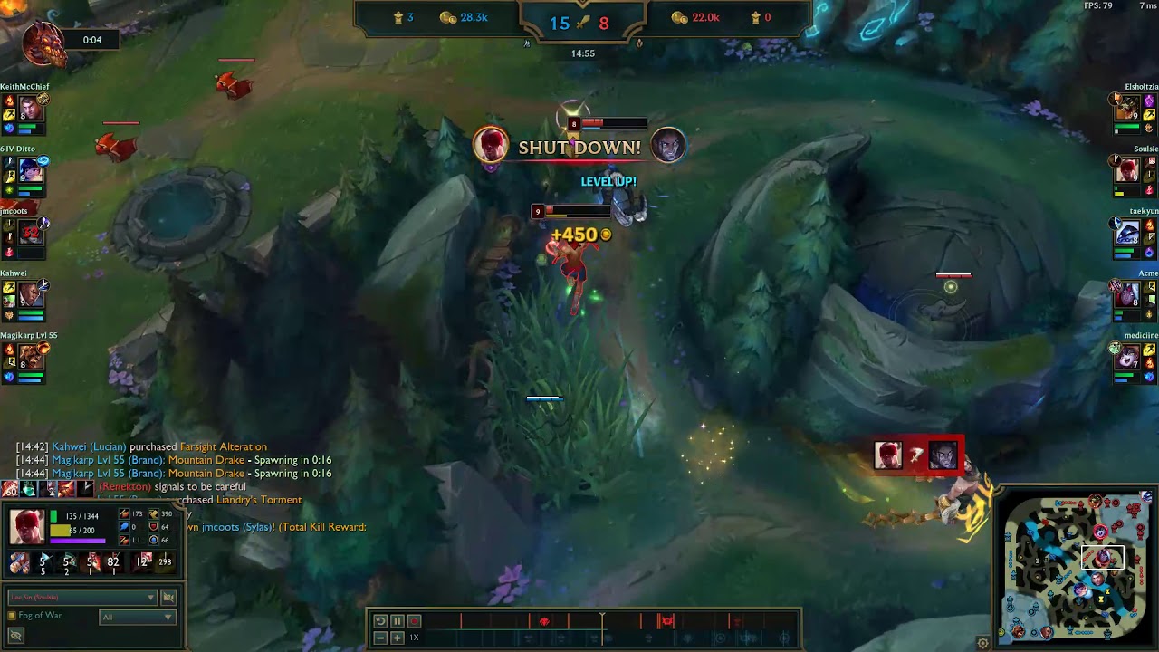 clean lee sin 1v1