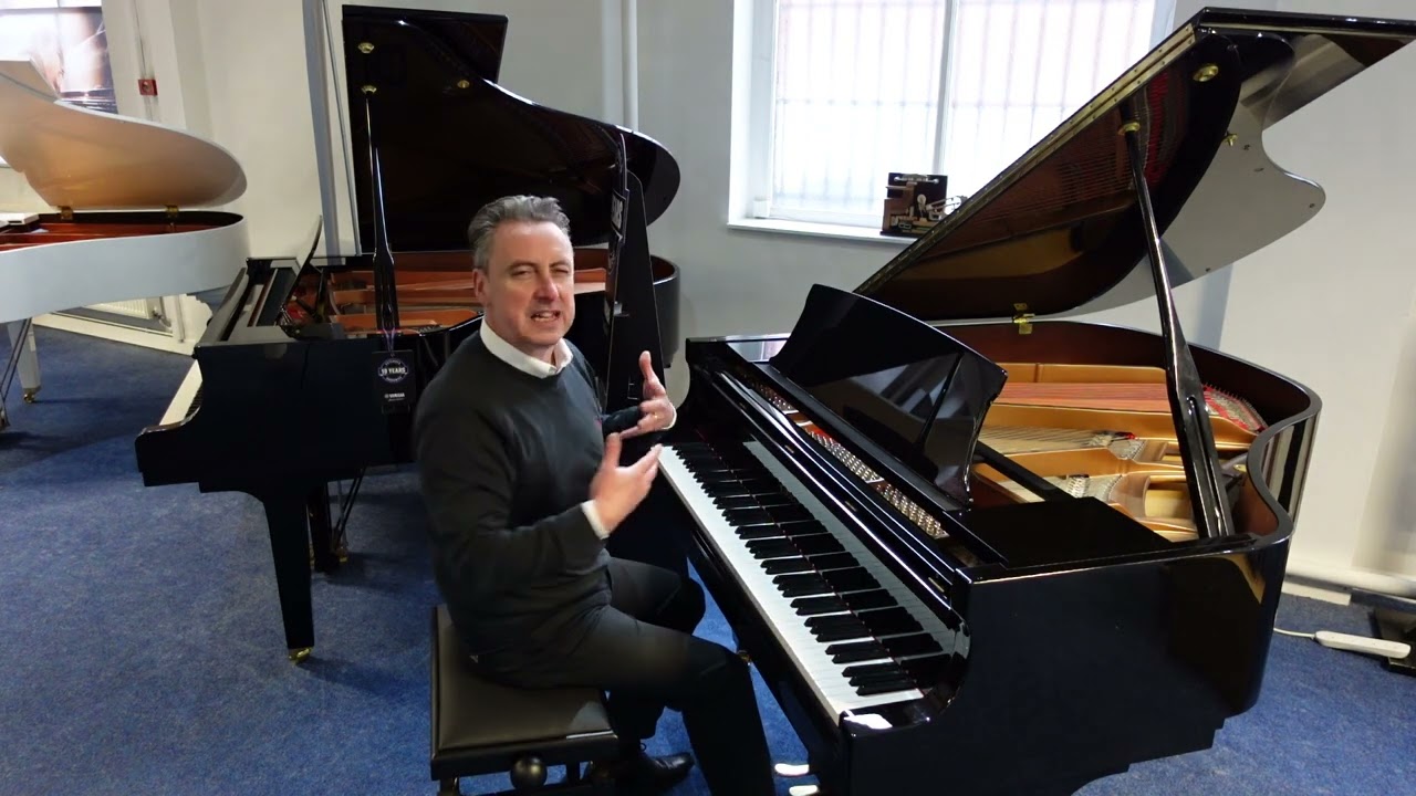 Ex Lease Essex EGP155C Baby Grand Piano Demonstration & For Sale | Rimmers Music