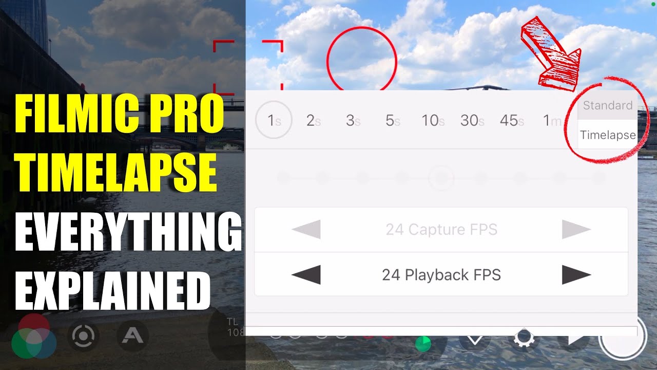 Filmic Pro Timelapse settings tutorial