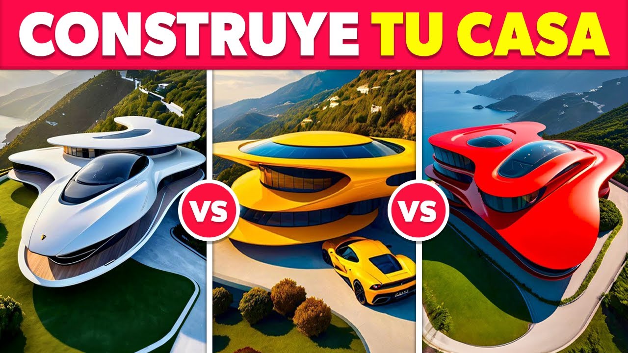 ¿QUÉ PREFIERES? CREA la CASA de tus SUEÑOS 🏰🌟🤩