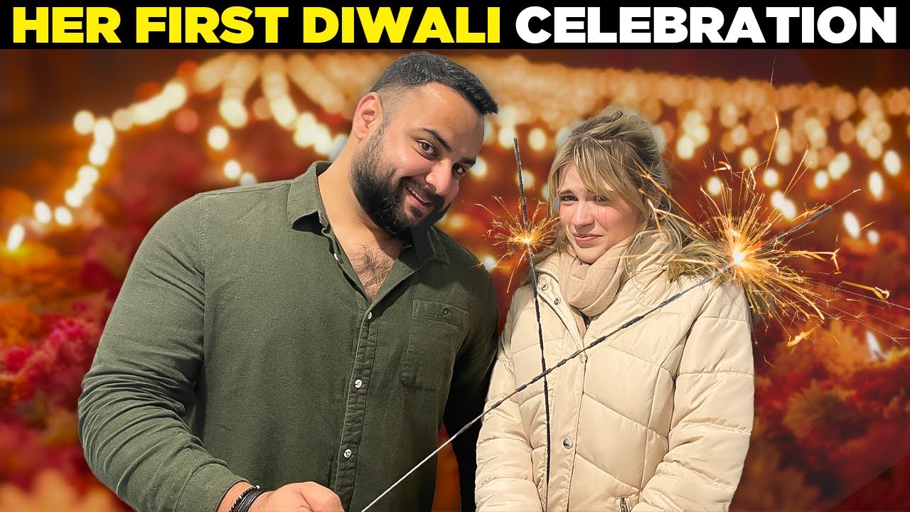 Her First Diwali Celebration | Indian Polish Vlogs