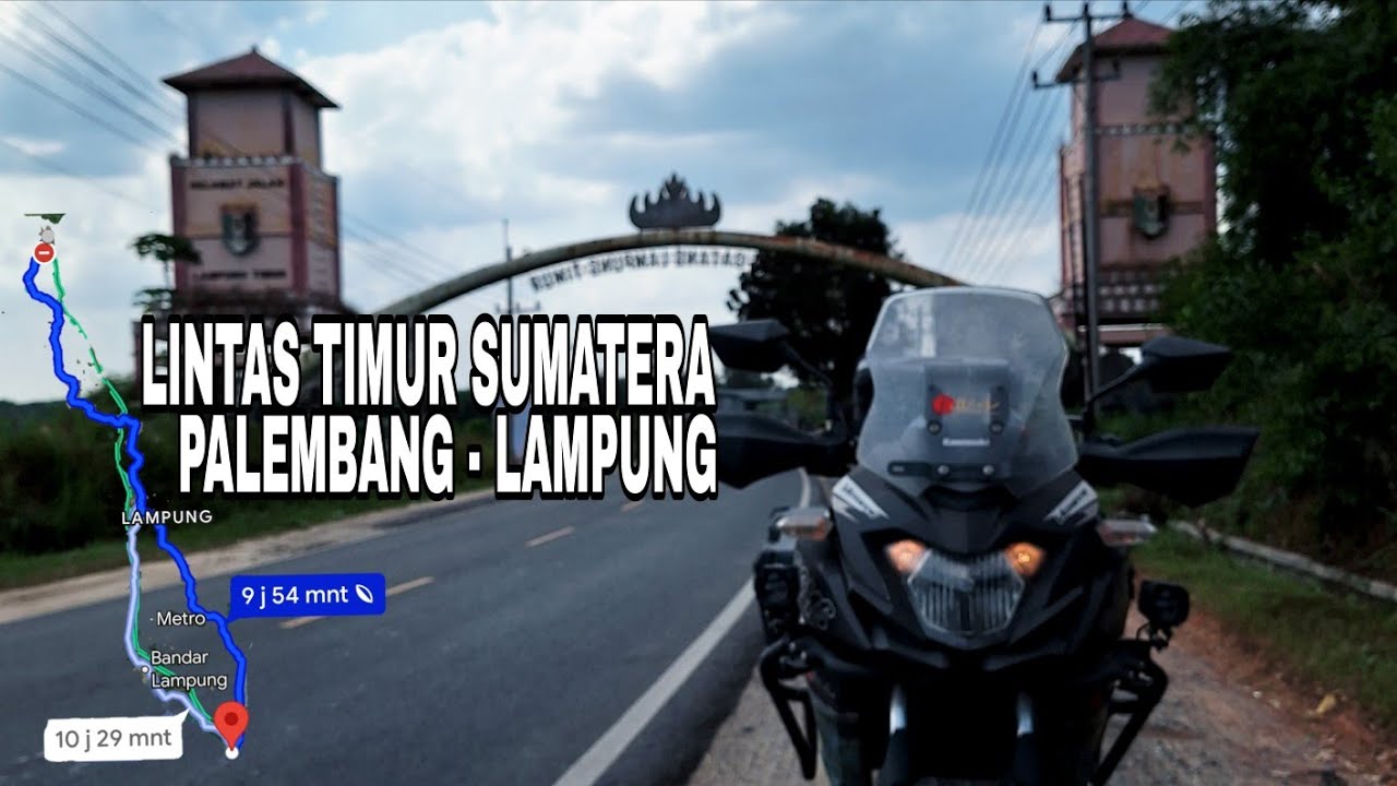 CERITA TOURING 2024 | DAY1 SOLO TOURING LINTAS TIMUR PALEMBANG - LAMPUNG #touring #versys250