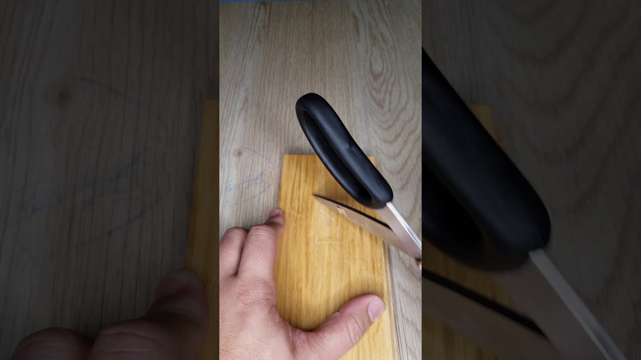 The Ultimate Bamboo Flooring Scratch Test #shorts