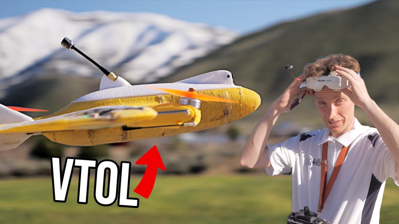 НАСТОЯЩИЙ MiniHawk // 3-моторный, напечатанный на 3D-принтере, автономный дрон с вертикальным взл...