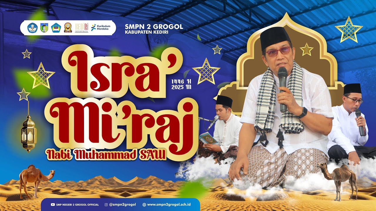 Peringatan Hari Besar Islam (PHBI) Isra' Mi'raj 2025 - SMPN 2 Grogol