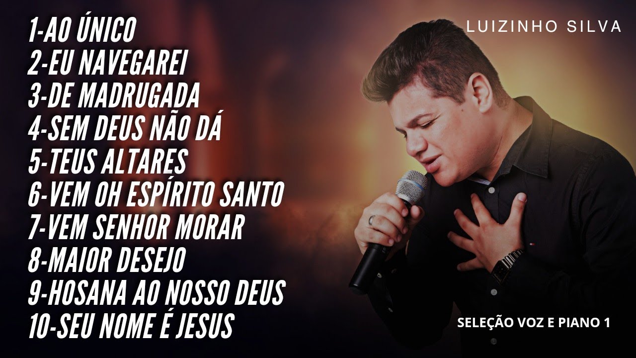 SELEÇÃO GOSPEL 1 - VOZ E PIANO (Cover) - LUIZINHO SILVA