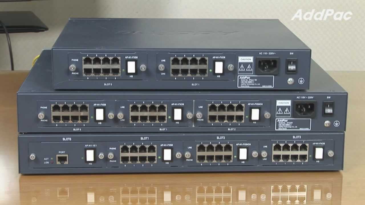 Hybrid IP-PBX IPNext180/IPNext187/IPNext190 (16/24/32 Port) | AddPac