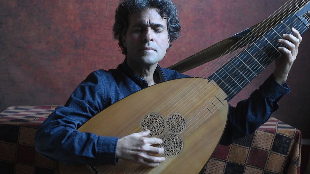 Marin Marais: Les voix humaines (on theorbo)