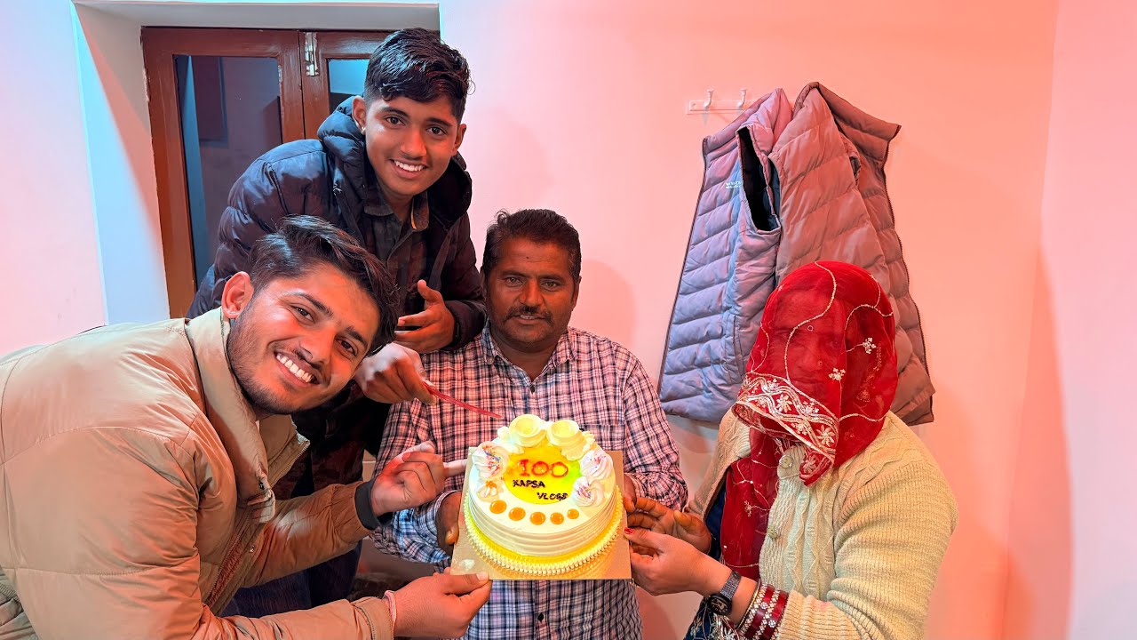 finally 100 vlog - पूरे हो गए 🥹 celebrat with family 🎂 !! Day 101