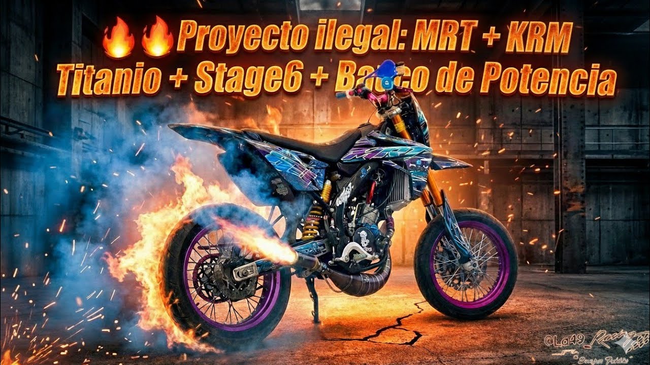 🔥🔥Proyecto ilegal:🔥🔥 MRT STAGE6 C46 y KRM TITANIO AL LÍMITE 🔥🔥